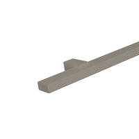 Rechthoekige trapleuning greige 40x20 mm