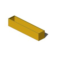Plantenbak goud