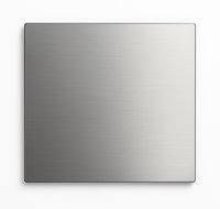RVS vierkante plaat 50x50x2mm (set van 2 stuks)