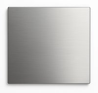 RVS vierkante plaat 70x70x3mm (set van 2 stuks)