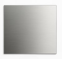 RVS vierkante plaat 80x80x3mm (set van 2 stuks)