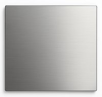 RVS vierkante plaat 100x100x2mm (set van 2 stuks)