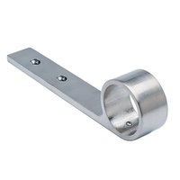 Leuninghouder 5 Ø25,4mm RVS