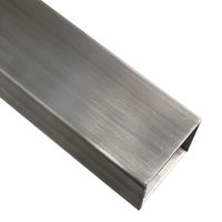 Brute RVS koker 80x80x2