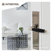 Intersteel Deurkruk Ton Basic met schild blind nikkel mat