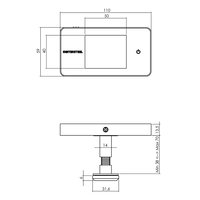 Intersteel Digitale deurcamera Basic