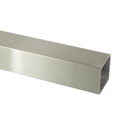 Inox koker 100x100x2 geslepen