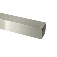 Inox koker 40x20x2 geslepen