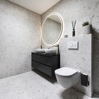 LIROdesign WC-rolhouder Valencia zwart