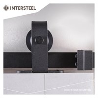 Intersteel Schuifdeursysteem Basic Top mat zwart