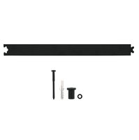 Intersteel Schuifdeursysteem – tussenrail 45 cm mat zwart